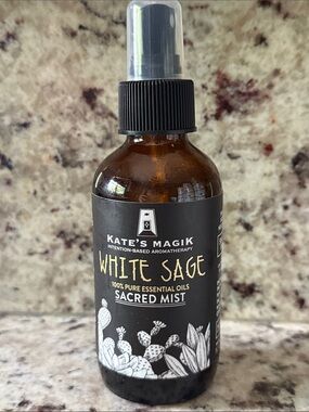 KATE'S MAGIK White Sage Sacred Mist - Aromatherapy Spray 4 oz.